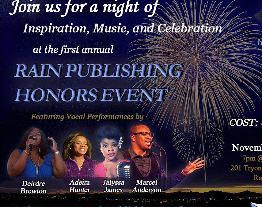 Annual Rain Publishing Honors Event